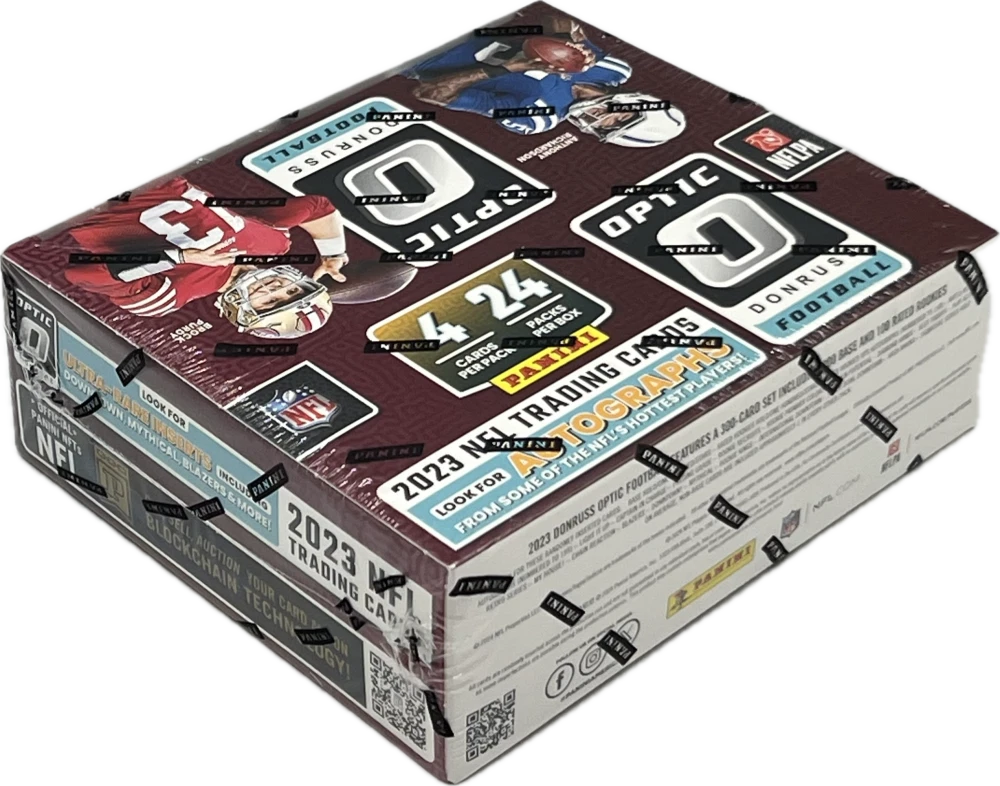 2023 Donruss Optic Football 24-Pack Retail Box