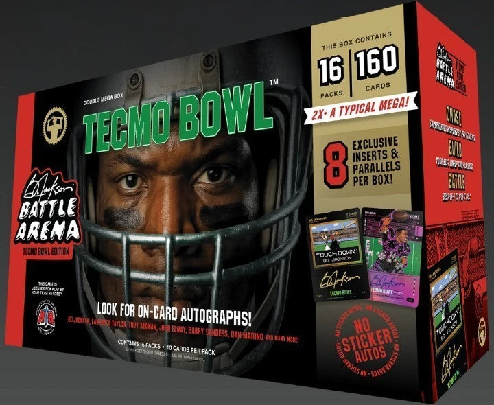 Bo Jackson Battle Arena Tecmo Bowl Double Mega Box