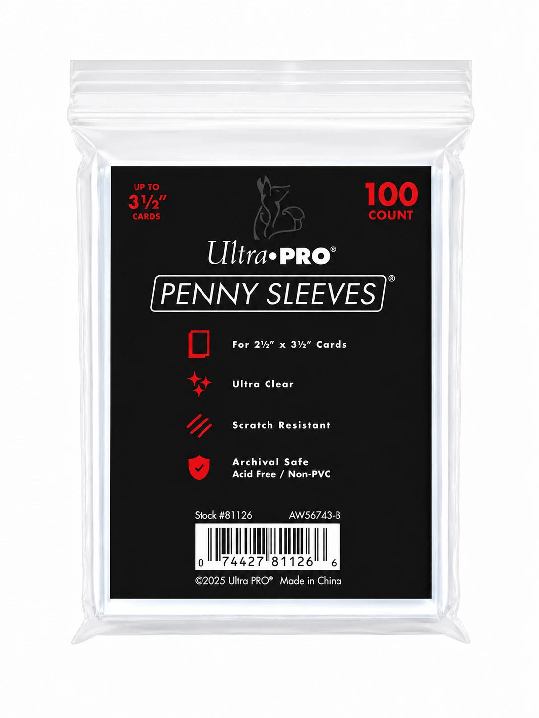 Ultra Pro Penny Sleeves (100ct)