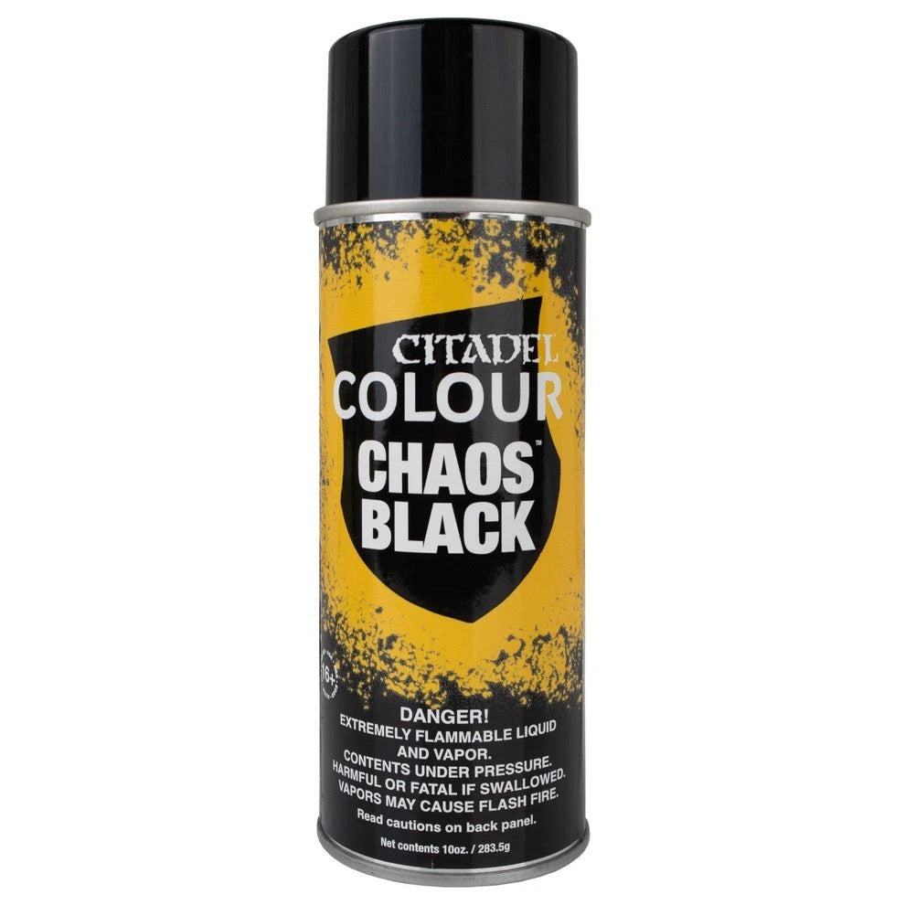 Citadel Colour: Chaos Black Spray Can