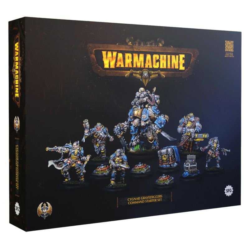 WARMACHINE: Cygnar - Gravediggers Command Starter