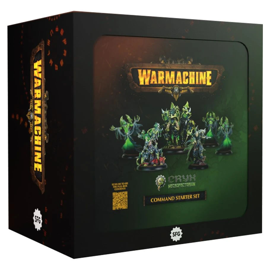 WARMACHINE: Cryx - Necrofactorium, Command Starter Set