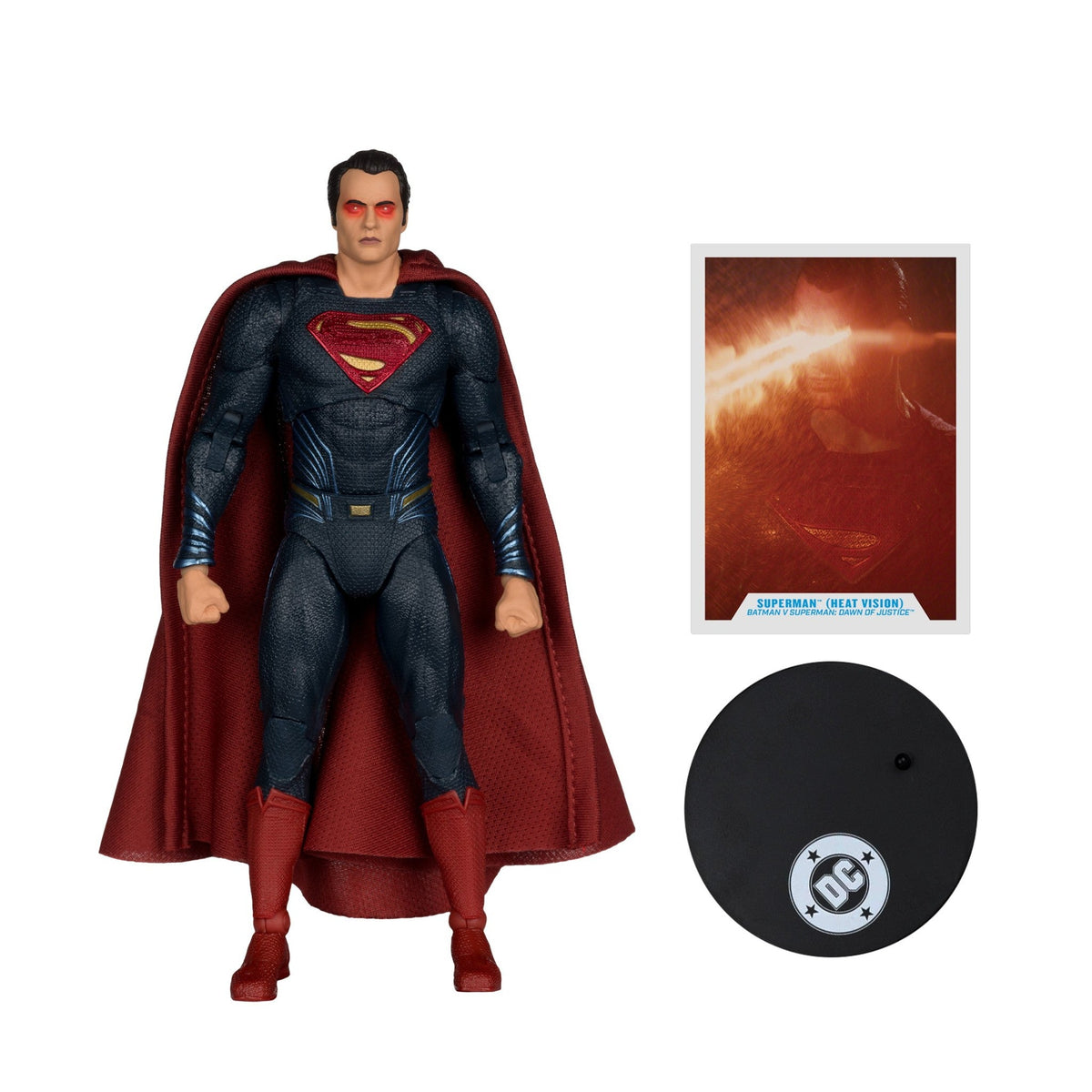DC Multiverse - Batman V Superman: Dawn of Justice - 7" Superman (Heat Vision) Action Figure