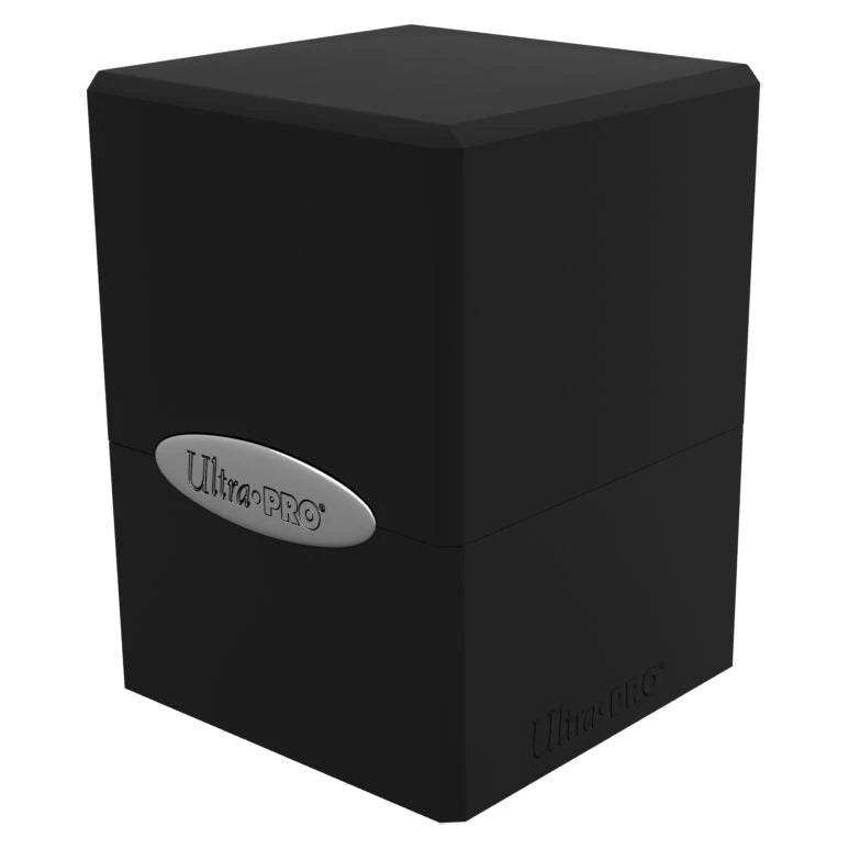 Satin Cube High Gloss Jet Black