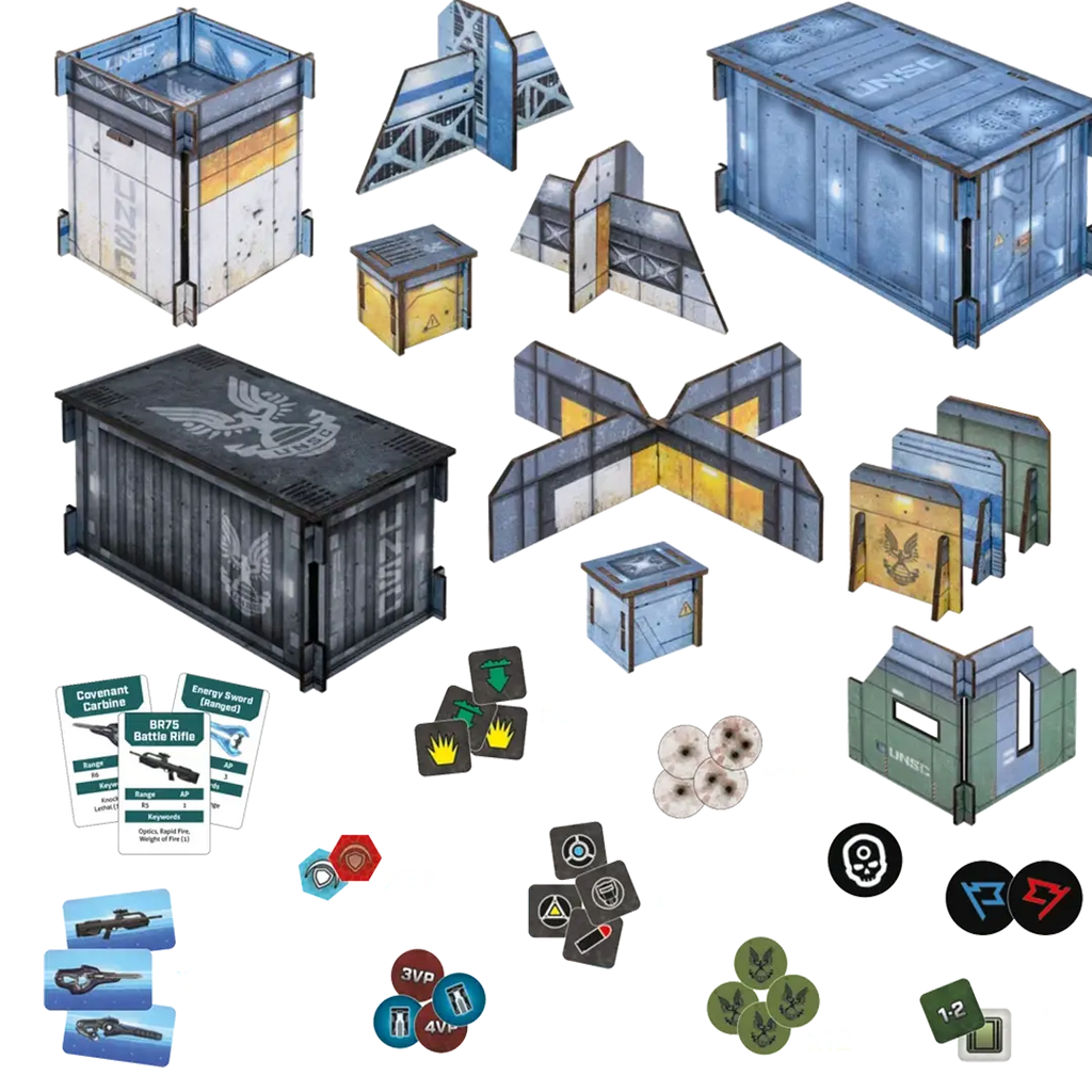 Halo: Flashpoint - UNSC Base Terrain Set