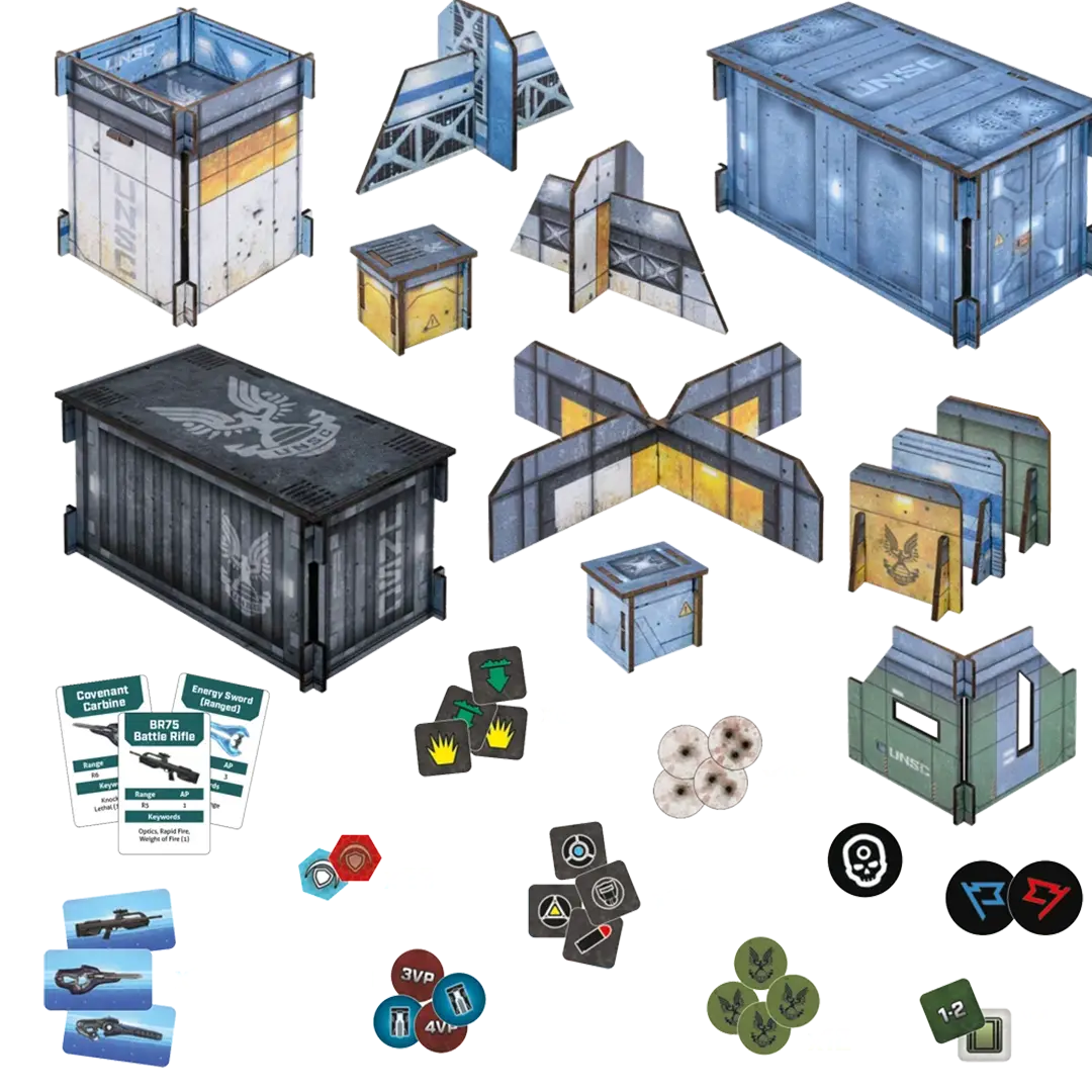 Halo: Flashpoint - UNSC Base Terrain Set